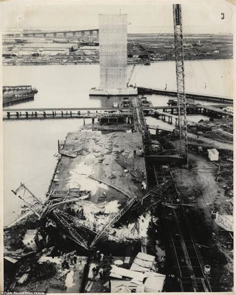 west gate bridge wreckage